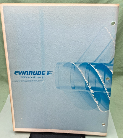 NEW GENUINE EVINRUDE 4906 SPORTSTER 25 HP SERVICE MANUAL 1973