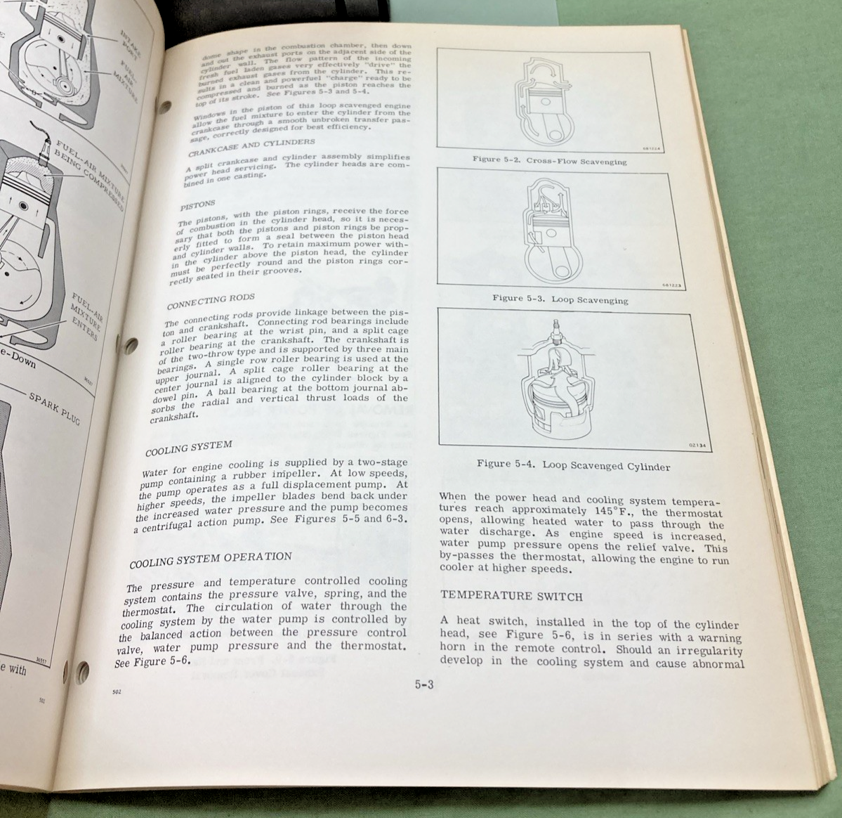 NEW GENUINE EVINRUDE 4908 LARK 50 HP SERVICE MANUAL 1973