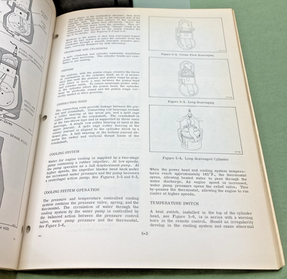 NEW GENUINE EVINRUDE 4908 LARK 50 HP SERVICE MANUAL 1973