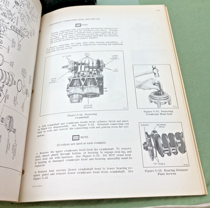NEW GENUINE EVINRUDE 4910 STARFLITE 85 HP SERVICE MANUAL 1973