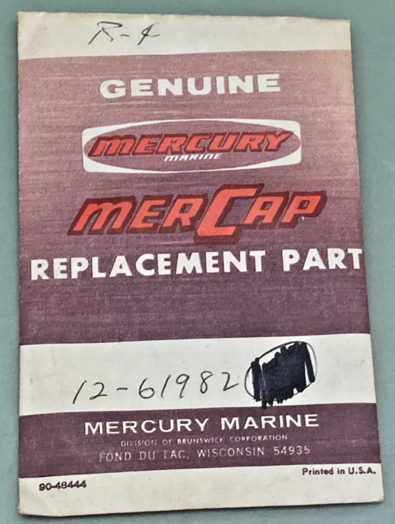 NEW GENUINE MERCURY 12-61982 WASHER