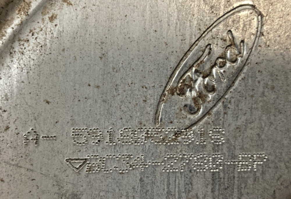 GENUINE FORD BC34-2780-BP EMERGENCY PARKING BRAKE PEDAL W/OUT HOOD RELEASE ASSY