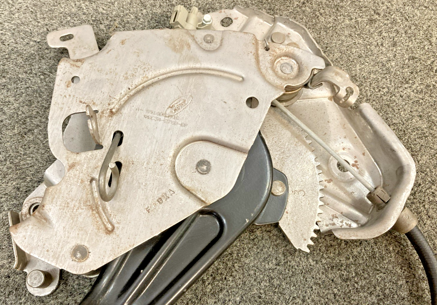 GENUINE FORD BC34-2780-BP EMERGENCY PARKING BRAKE PEDAL W/OUT HOOD RELEASE ASSY