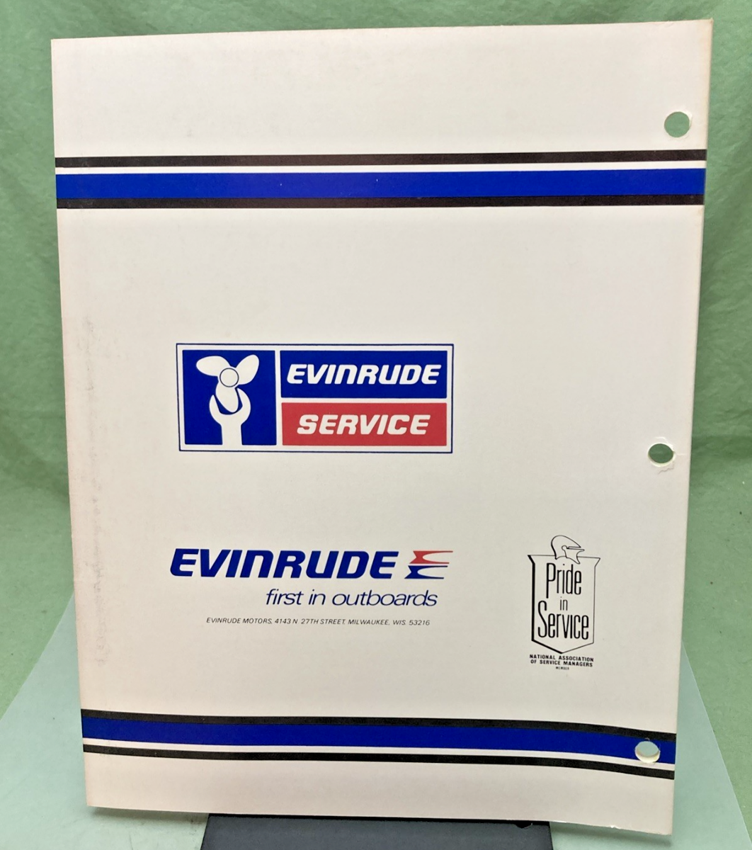 NEW GENUINE EVINRUDE 5425 6 HP MODELS SERVICE MANUAL 1979