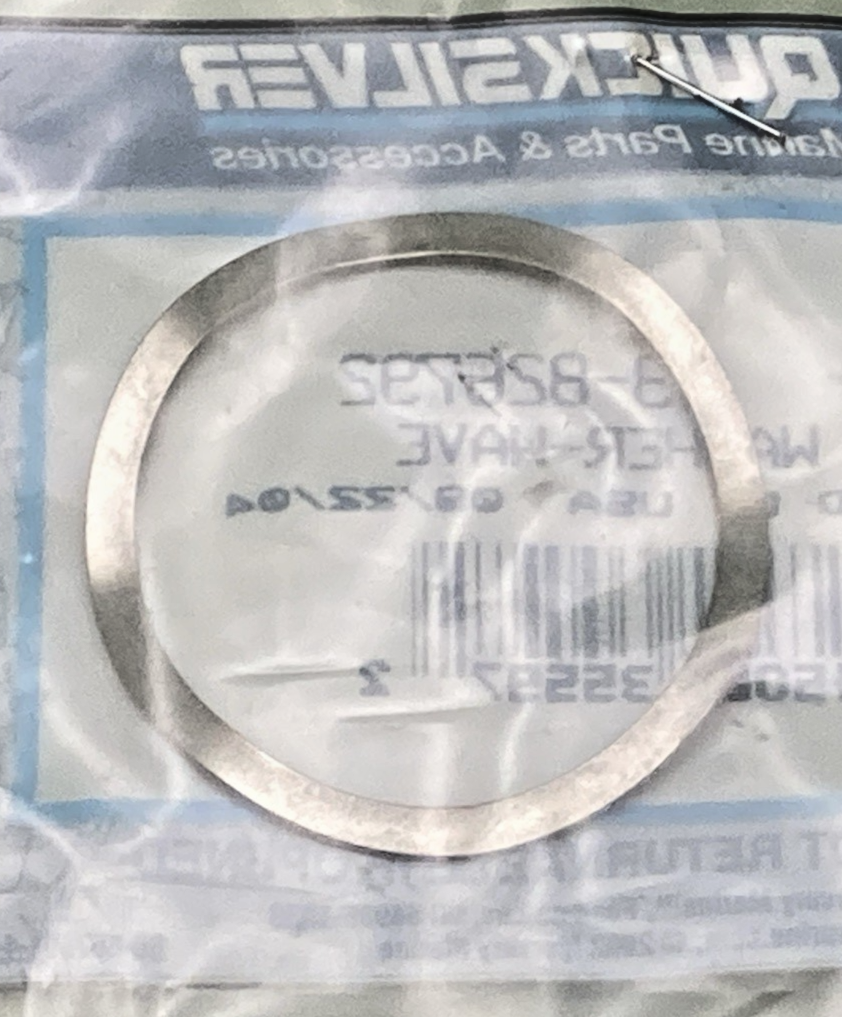 NEW GENUINE MERCURY 13-826792 WAVE WASHER