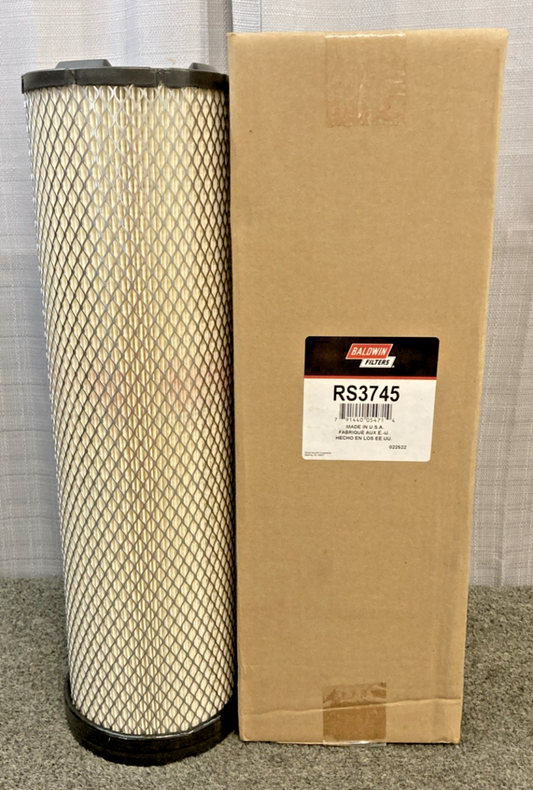 NEW GENUINE BALDWIN FILTERS RS3745 RADIAL SEAL AIR FILTER ELEMENTS