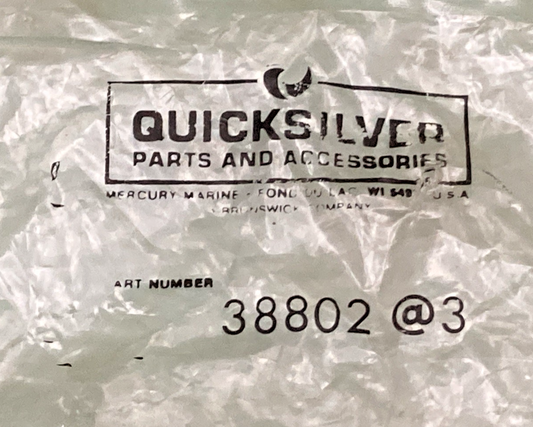 QTY 3 NEW GENUINE MERCURY 38802 Throttle Cable Cap