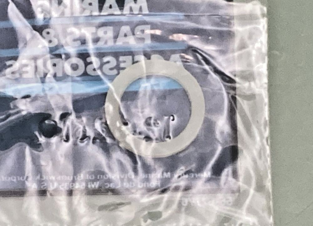 QTY 3 NEW GENUINE MERCURY 12-32510 WASHER