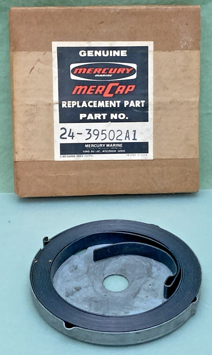 NEW GENUINE MERCURY 24-39502A1 STRING STARTER REWIND