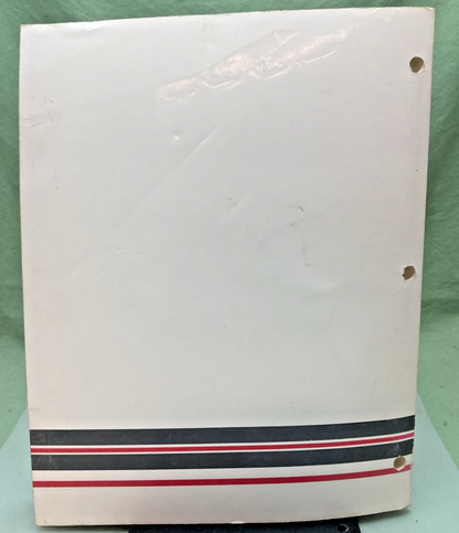 NEW GENUINE FORCE OUTBOARDS 90-823871940 TECHNICIANS HANDBOOK 1994