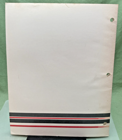 NEW GENUINE FORCE OUTBOARDS 90-823871960 TECHNICIANS HANDBOOK 1996