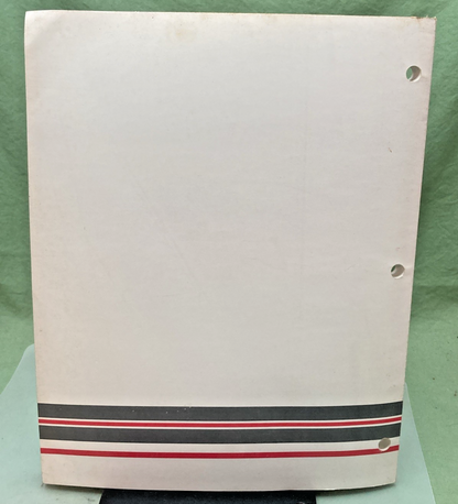NEW GENUINE FORCE OUTBOARDS 90-823871950 TECHNICIANS HANDBOOK 1995