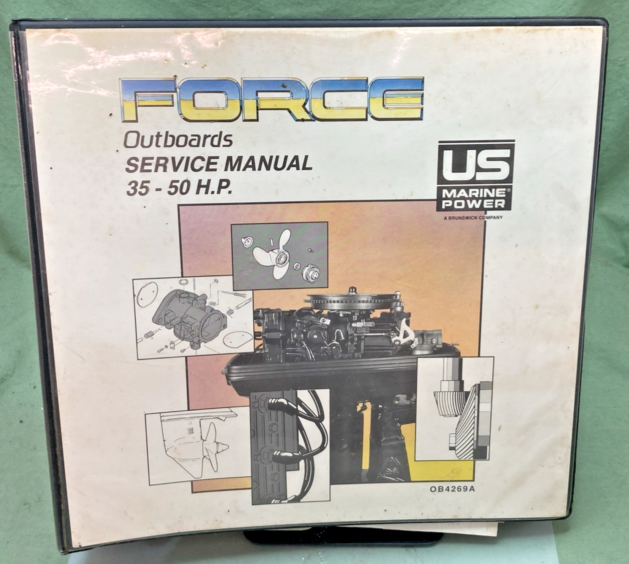 GENUINE FORCE OUTBOARDS OB4269A 35-50 HP SERVICE MANUAL