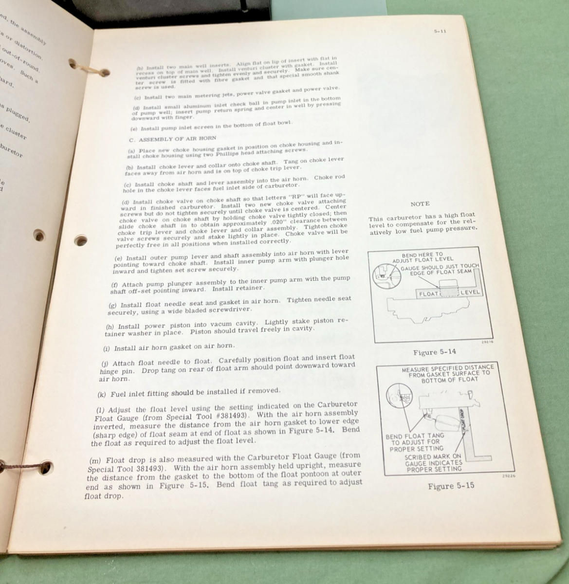 GENUINE OMC 384487 90 HP STERN DRIVE SERVICE MANUAL 1970