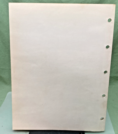 NEW GENUINE OMC 394607-1 SECTION ONE 2 THRU V-6 SERVICE MANUAL 1983