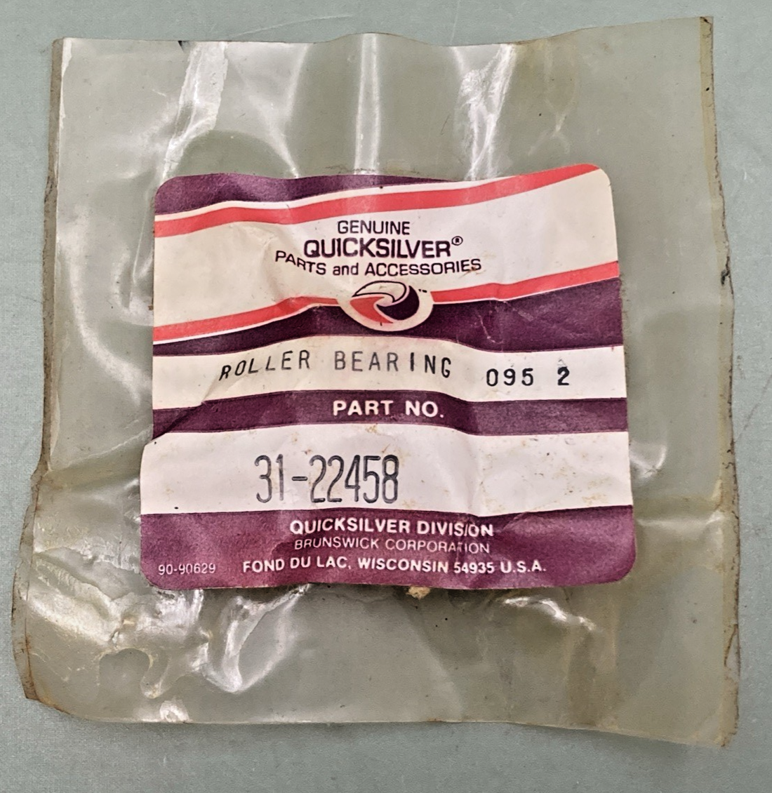 NEW GENUINE MERCURY 31-22458 BEARING