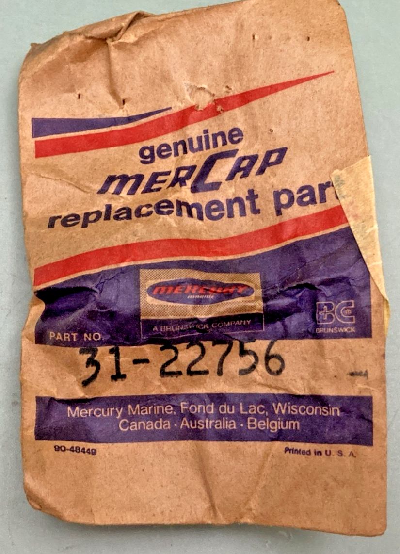 NEW GENUINE MERCURY 31-22756 BEARING