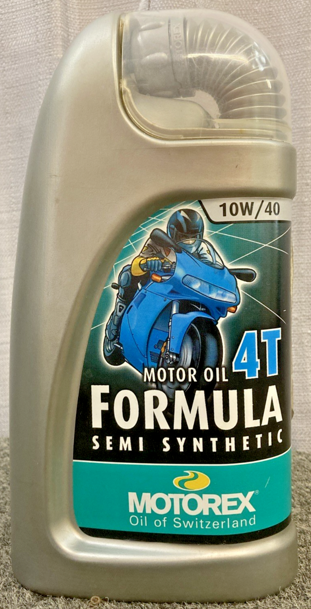 NEW GENUINE MOTOREX MX 10W40 4T FORMULA SEMI SYNTHETIC MOTOR OIL 1 LITER/33.8FL