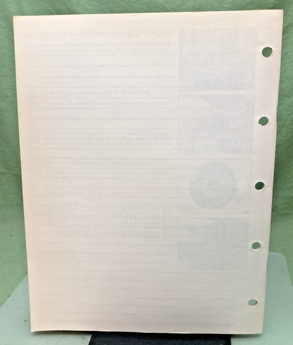 NEW GENUINE OMC 394607-10 SECTION TEN POWER TRIM AND TILT SERVICE MANUAL 1983