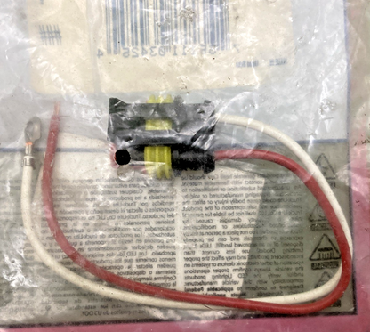 NEW GENUINE TRUCK-LITE 81098 LED FIT 'N FORGET STOP/TURN PLUG, 8", 16-GAUGE