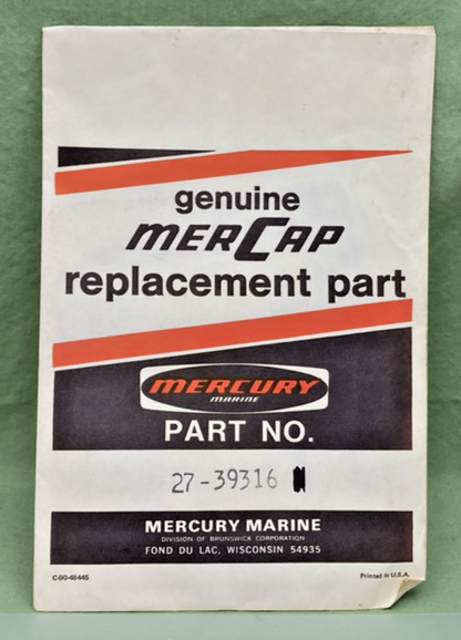 NEW GENUINE MERCURY 27-39316 GASKET