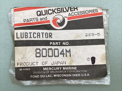 QTY 5 NEW GENUINE MERCURY 80004M LUBRICATOR