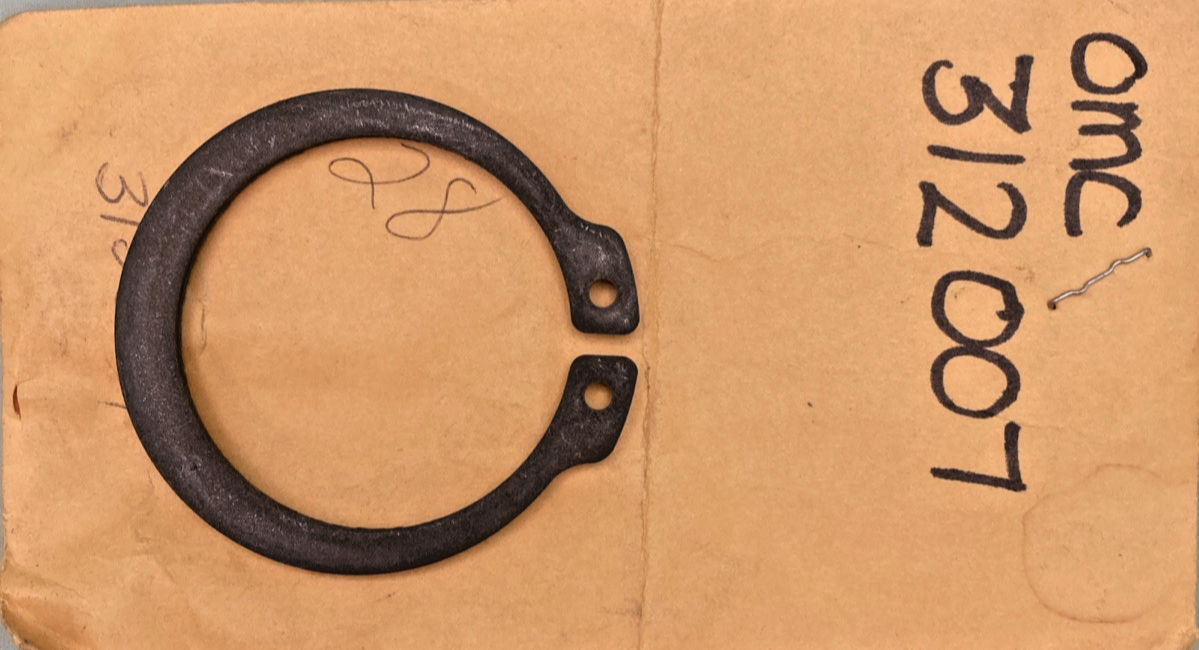 NEW REPLACES OMC 312007 RING