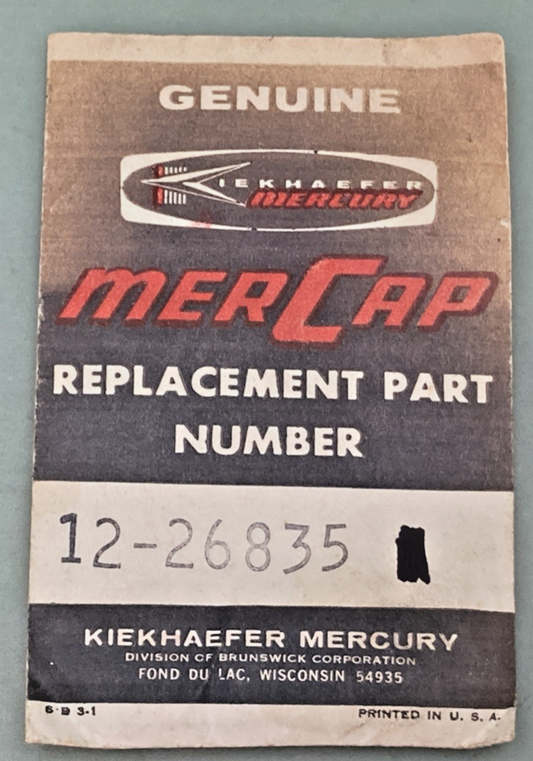 QTY 2 NEW GENUINE MERCURY 12-26835 WASHER