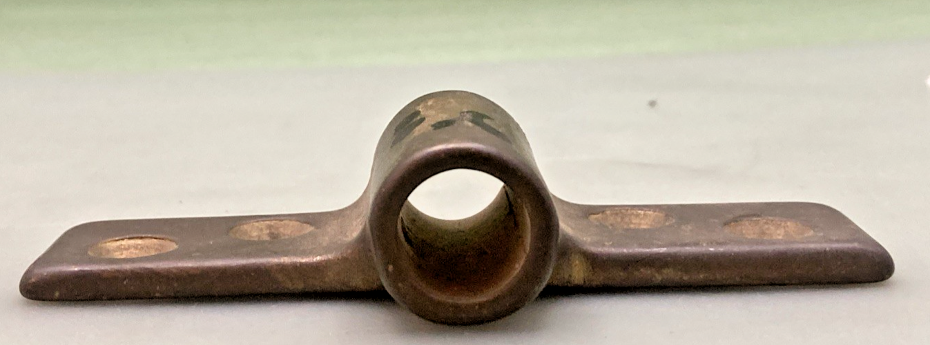 PERKO C2.5A623B BRONZE OAR LOCK MOUNT ROW BOAT 9/16-1/2 INCH