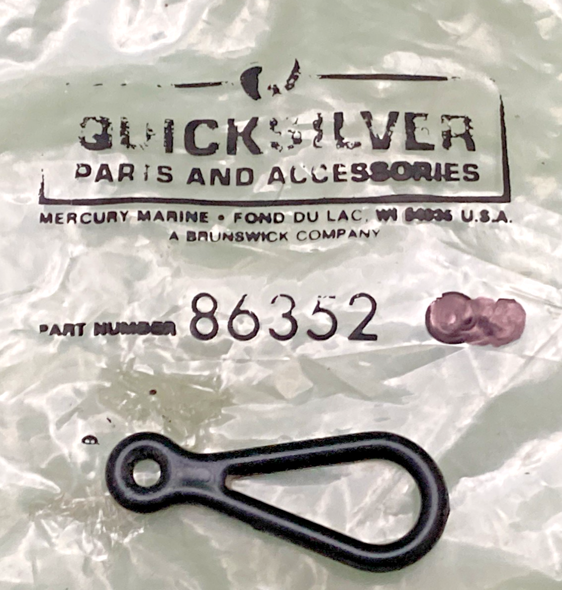 QTY 2 NEW REPLACES MERCURY 86352 CLIP