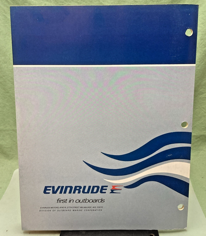 NEW GENUINE EVINRUDE 5086 ELECTRIC SERVICE MANUAL 1974