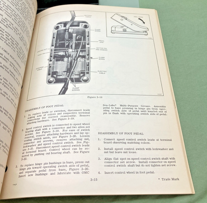 NEW GENUINE EVINRUDE 5086 ELECTRIC SERVICE MANUAL 1974