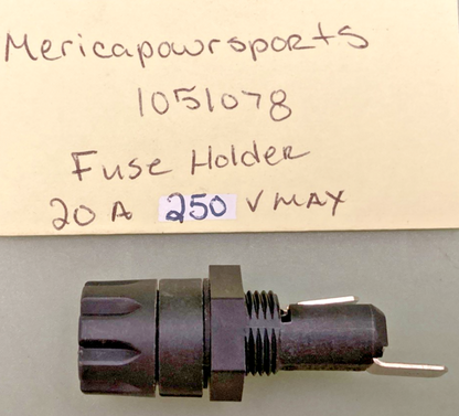 NEW REPLACES MERICAPOWRSPORTS 1051078 STANDARD BOAT FUSE HOLDER 20 AMP 250 V MAX