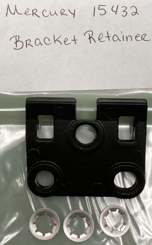 NEW REPLACES MERCURY 15432 RETAINER, BRACKET