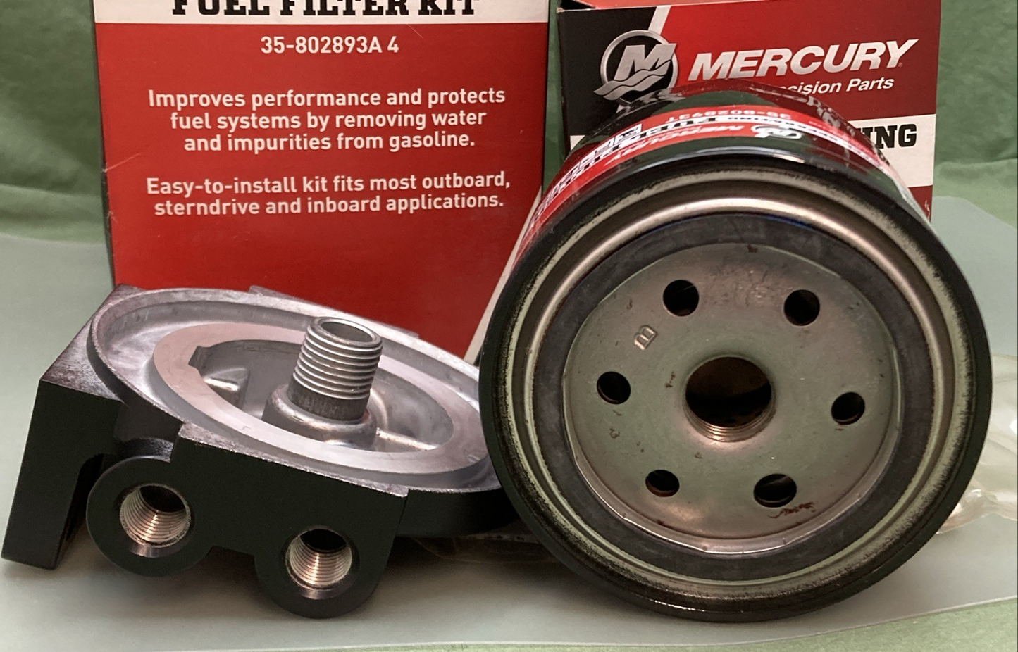 NEW GENUINE MERCURY 35-802893A4 FUEL FILTER KIT