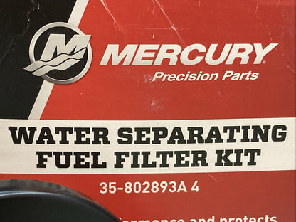 NEW GENUINE MERCURY 35-802893A4 FUEL FILTER KIT