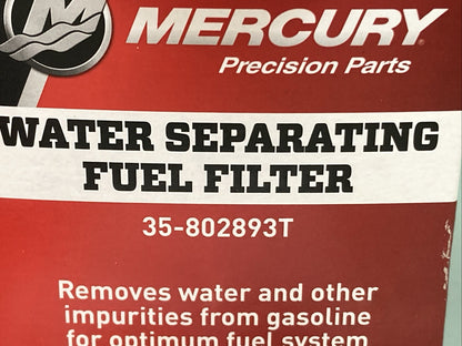 NEW GENUINE MERCURY 35-802893A4 FUEL FILTER KIT