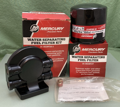 NEW GENUINE MERCURY 35-802893A4 FUEL FILTER KIT