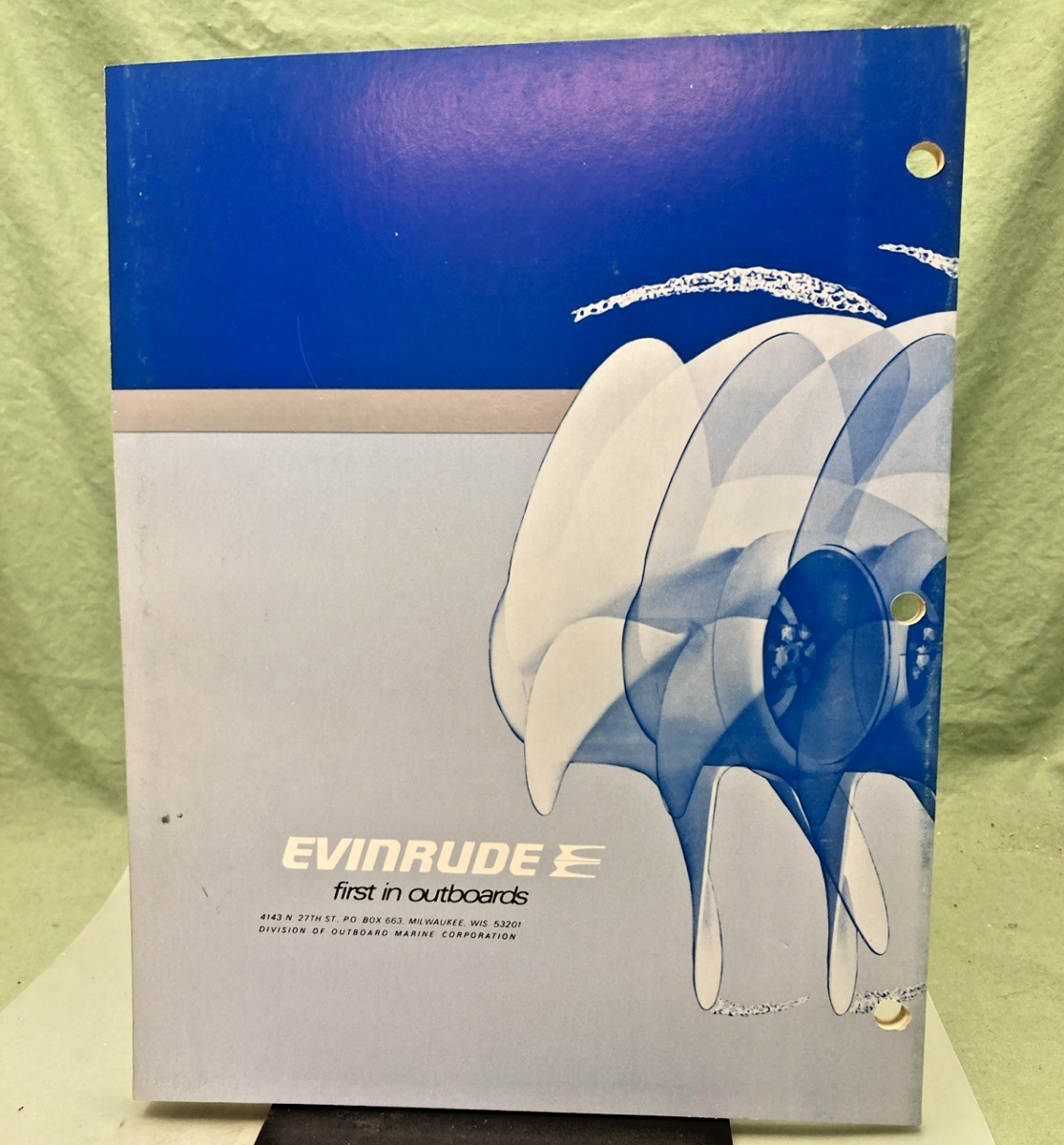 NEW GENUINE EVINRUDE 5017 NORSEMAN 40 HP SERVICE MANUAL 1974