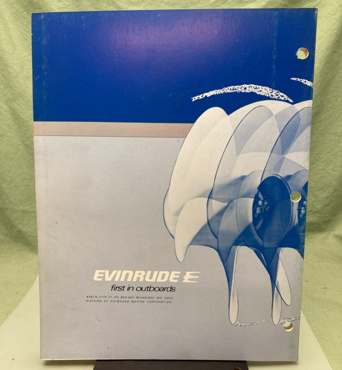 NEW GENUINE EVINRUDE 5018 LARK 50 HP SERVICE MANUAL 1974