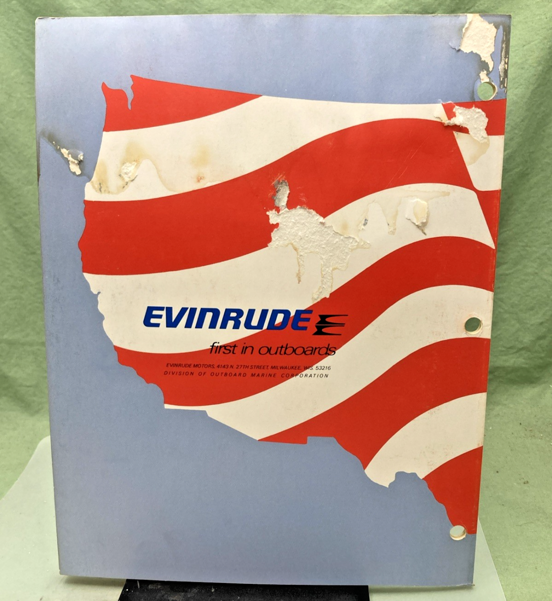 GENUINE EVINRUDE 5184 ELECTRIC MODEL SERVICE MANUAL 1974