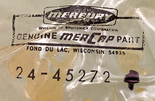 QTY 2 NEW GENUINE MERCURY 24-45272 SPRING