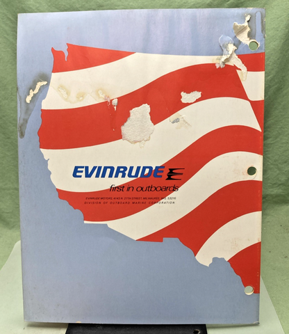 GENUINE EVINRUDE 5185 2 HP SERVICE MANUAL 1976