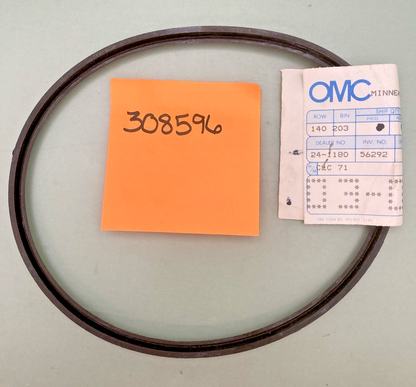 NEW GENUINE OMC 308596 Exhaust Housing Seal