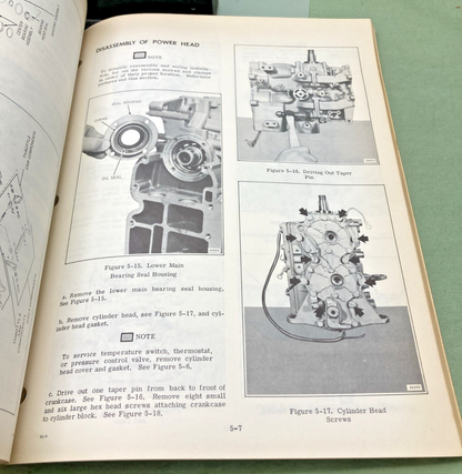 GENUINE EVINRUDE 5193 55 HP SERVICE MANUAL 1976