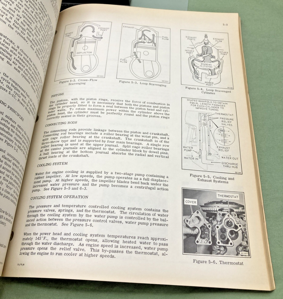 GENUINE EVINRUDE 5194 70 HP SERVICE MANUAL 1976