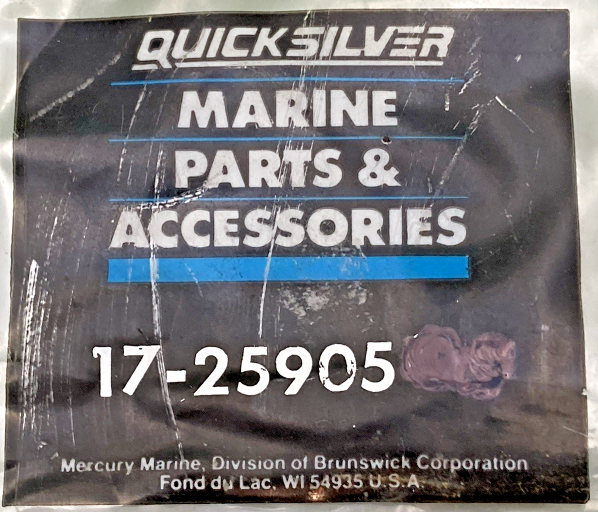 QTY 3 NEW GENUINE MERCURY 17-25905 ROLL PIN