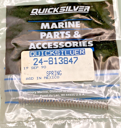 NEW GENUINE MERCURY 24-813847 SPRING