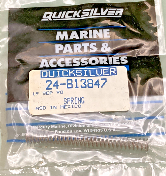 NEW GENUINE MERCURY 24-813847 SPRING