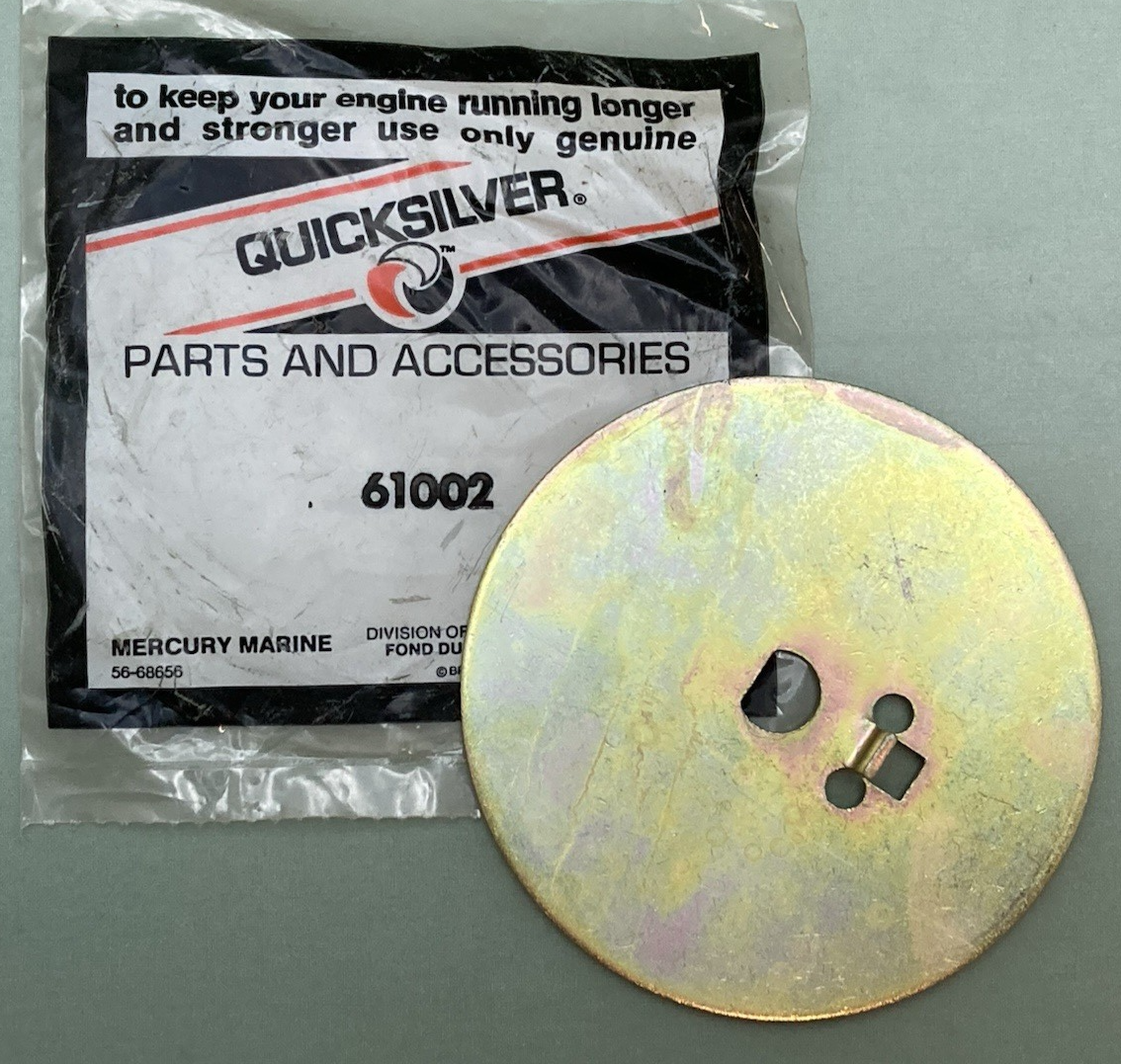 NEW GENUINE MERCURY QUICKSILVER 61002 Starter Rewind Plate